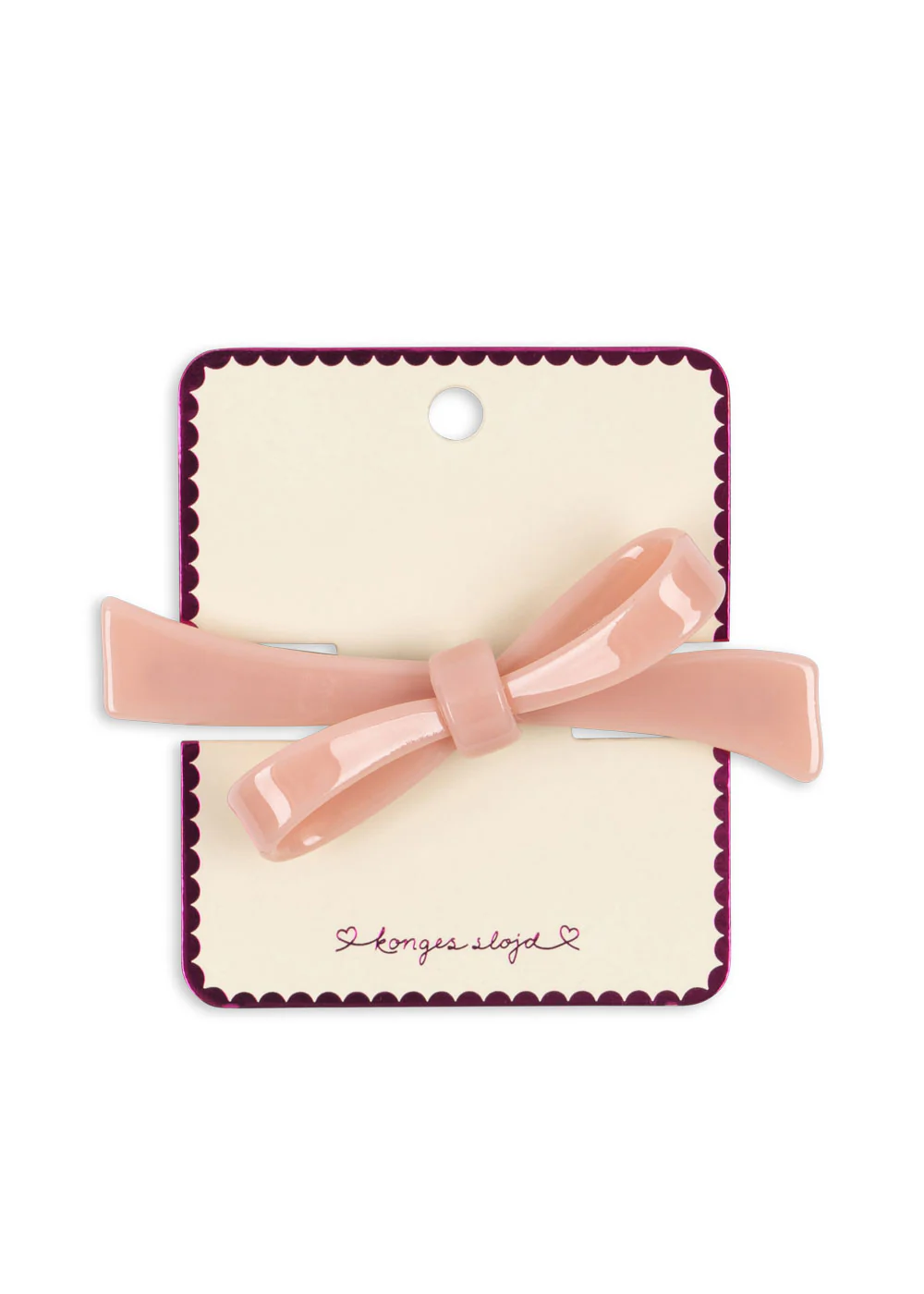 Clips cu fundita pentru par Belma Konges Slojd – Mellow Rose