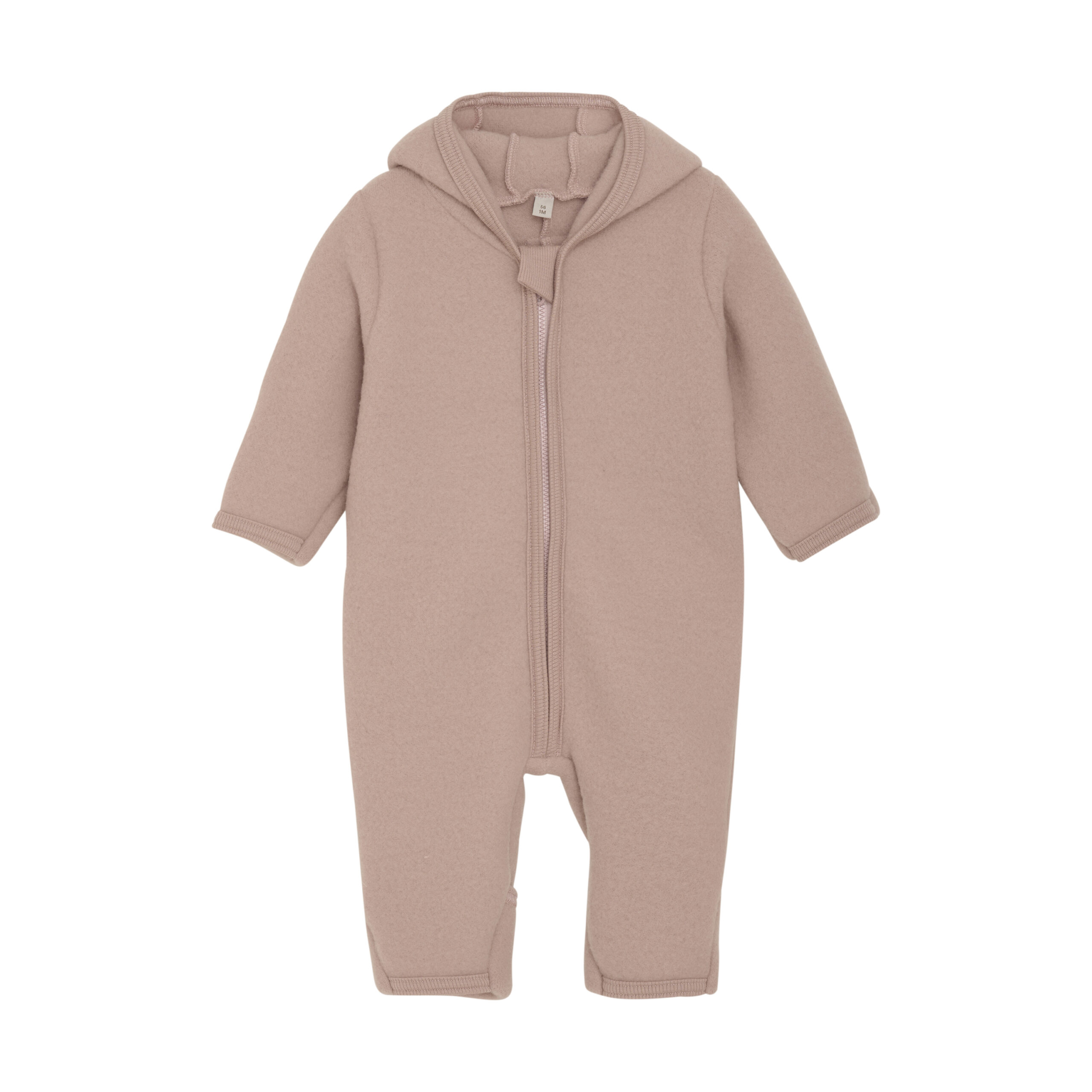 Salopeta din lana fleece Huttelihut - Mahogany Rose