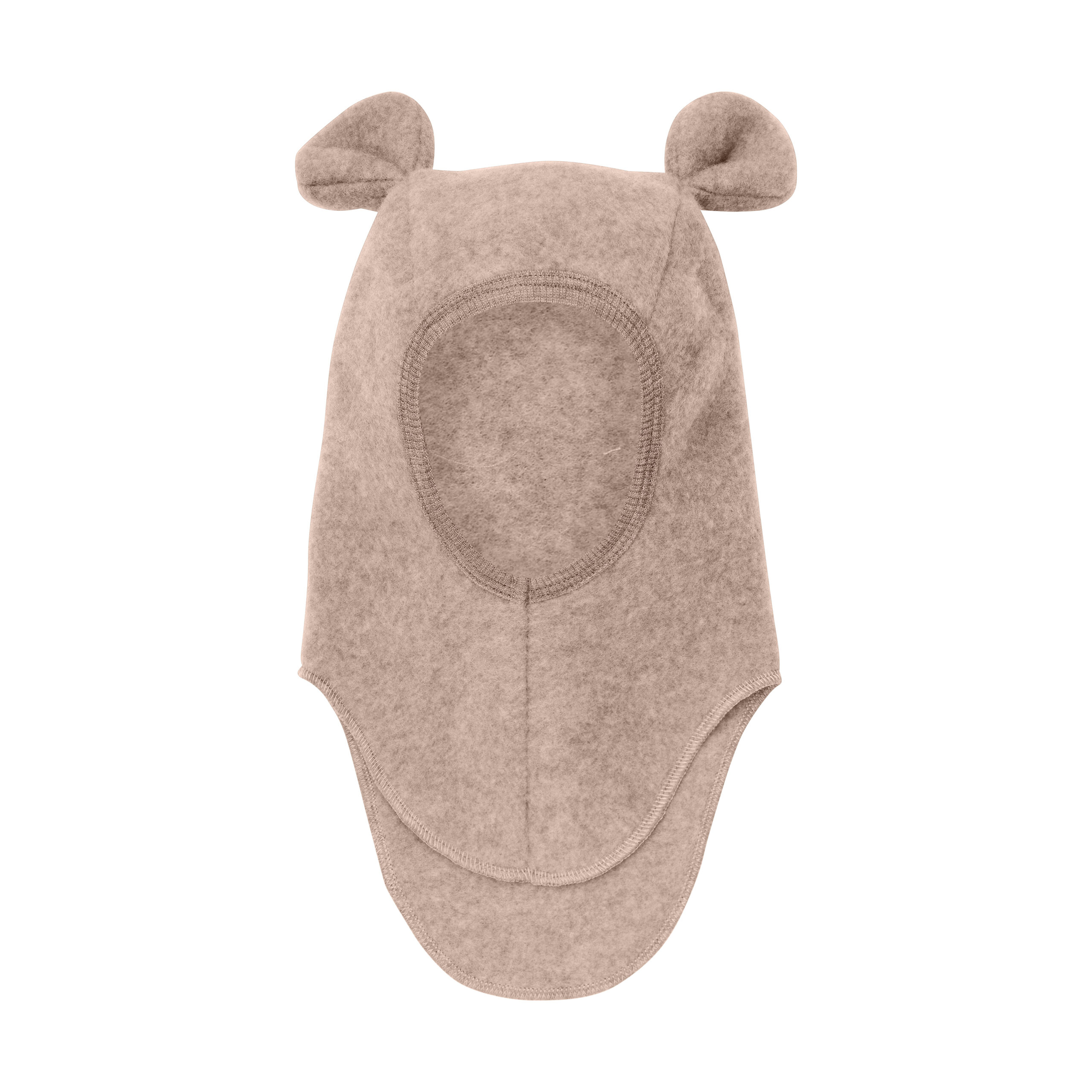 Cagula din lana fleece Teddy Huttelihut - Mahogany Rose
