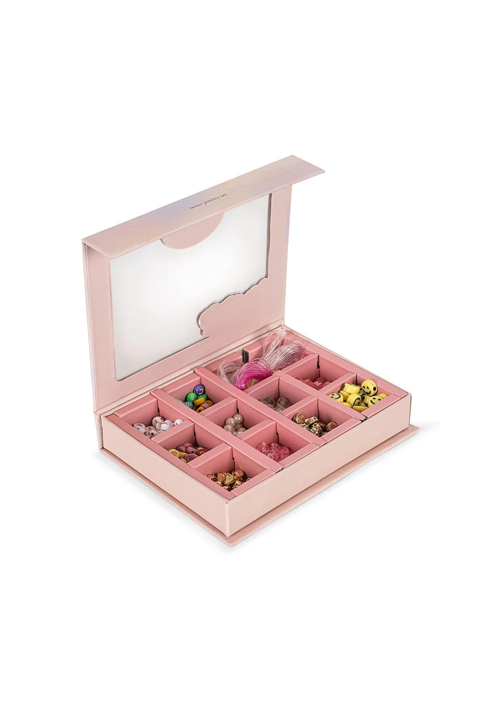 Set creativ bijuterii ABC Konges Slojd - Multi