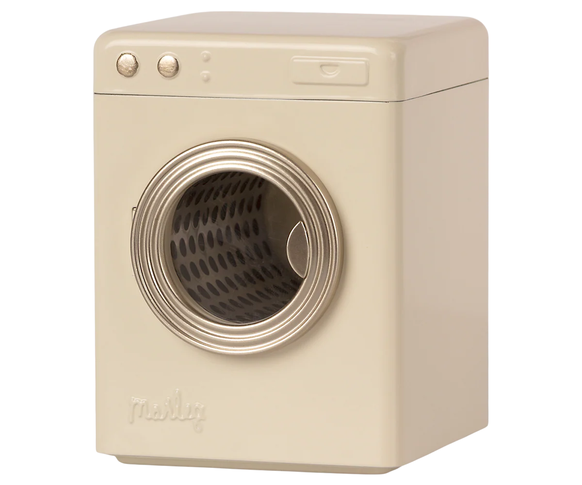 Masina de spalat de jucarie Mouse Maileg - Off White