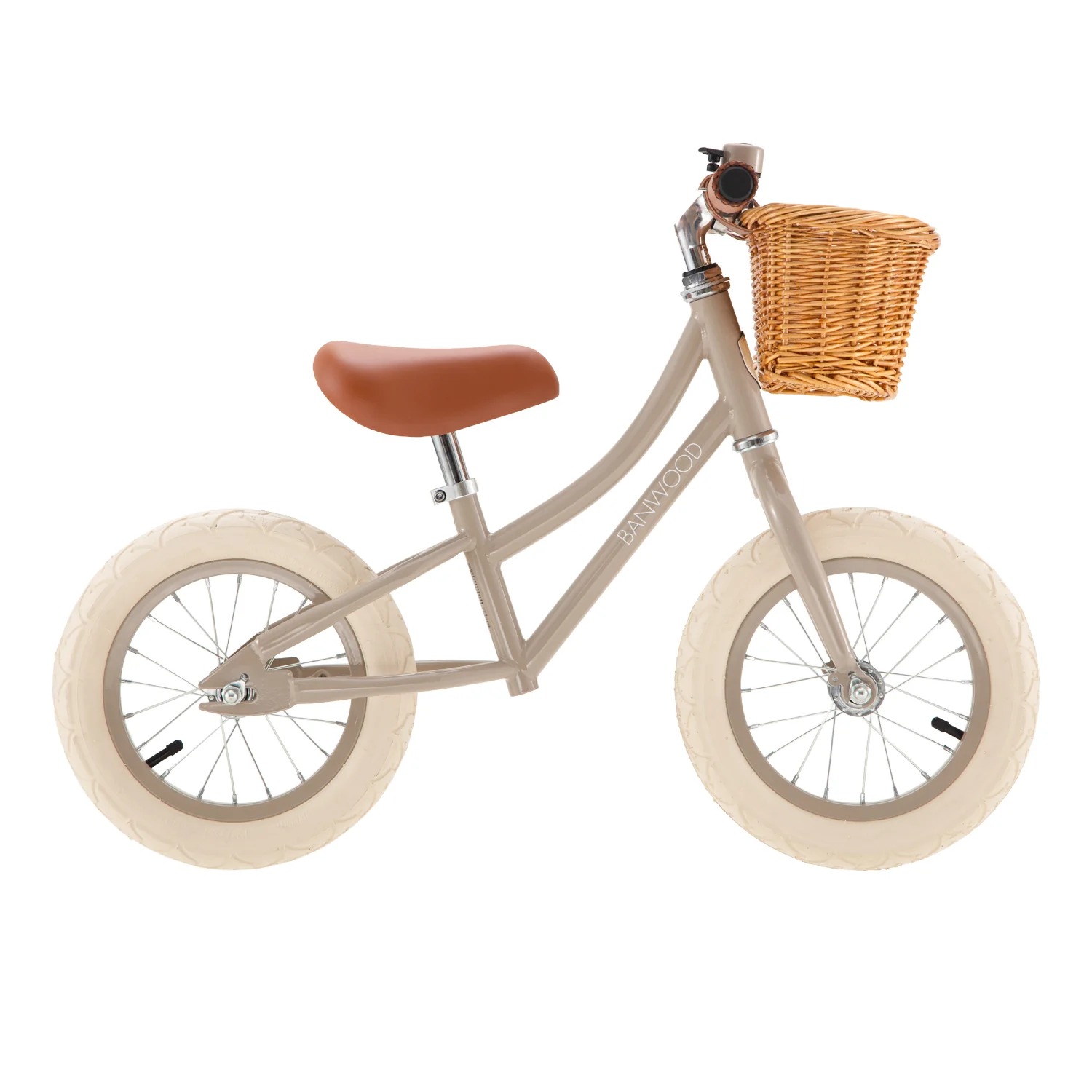 Bicicleta echilibru 12” BANWOOD – Beige