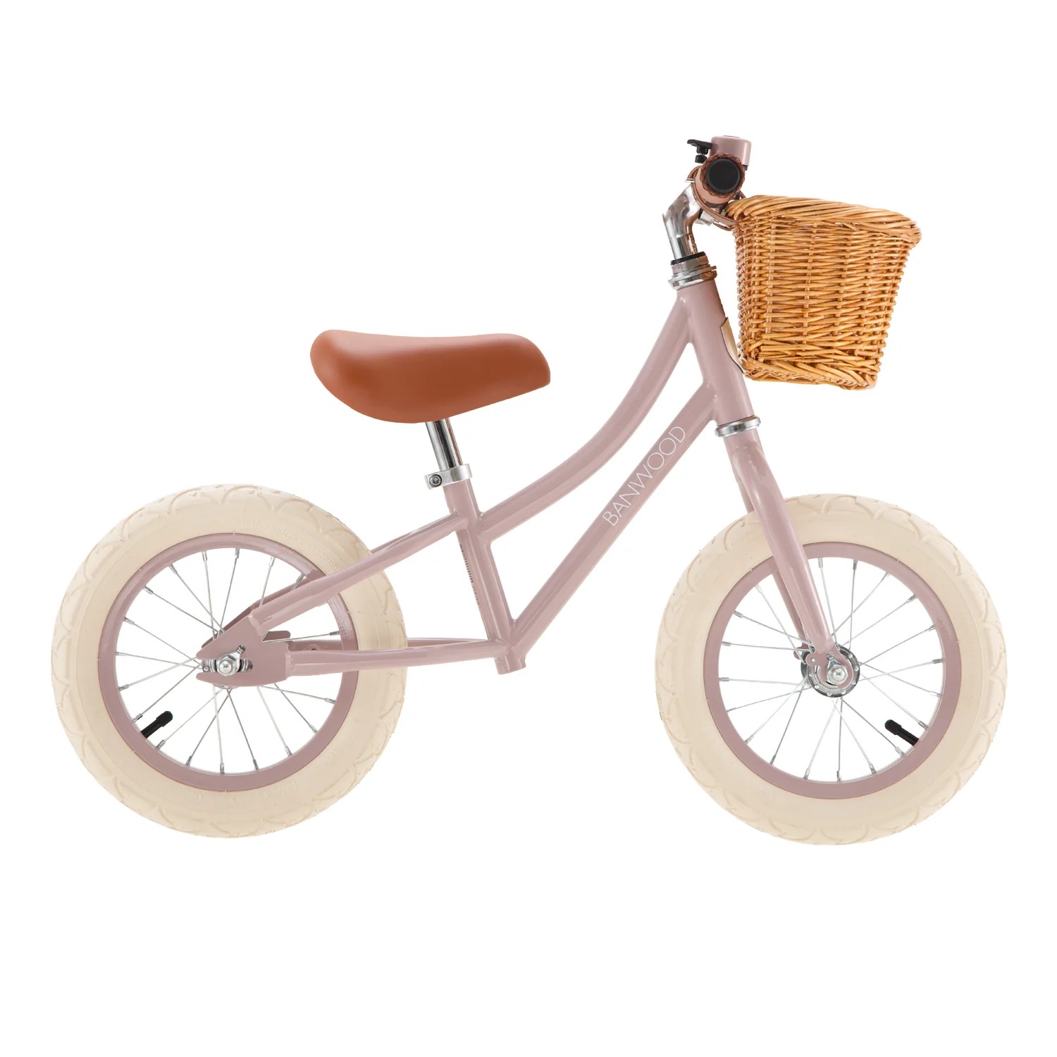 Bicicleta echilibru 12” BANWOOD – Dusty Pink