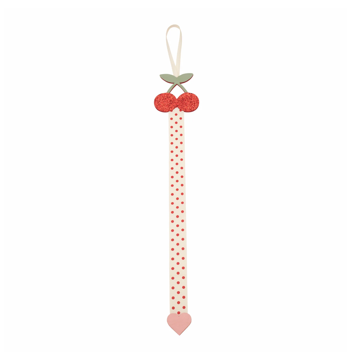 Suport textil pentru clipsuri de par Very Cherry Rockahula