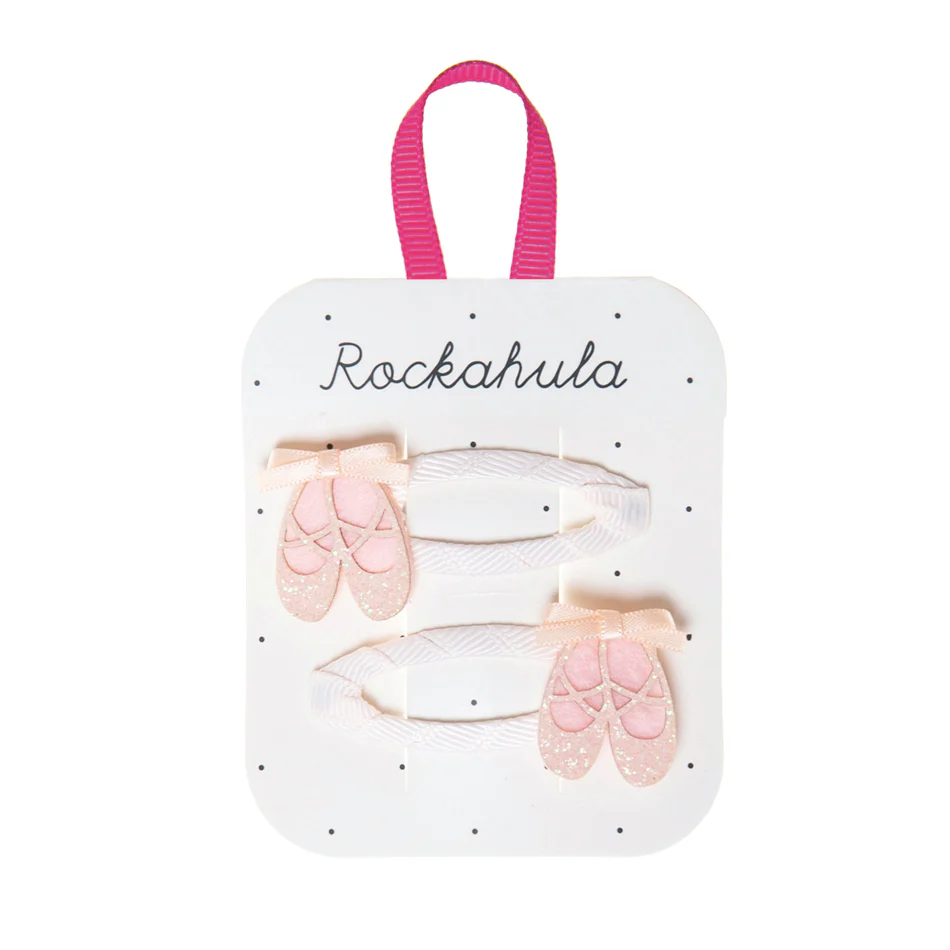 Set 2 clipsuri pentru par Ballet Shoes Rockahula