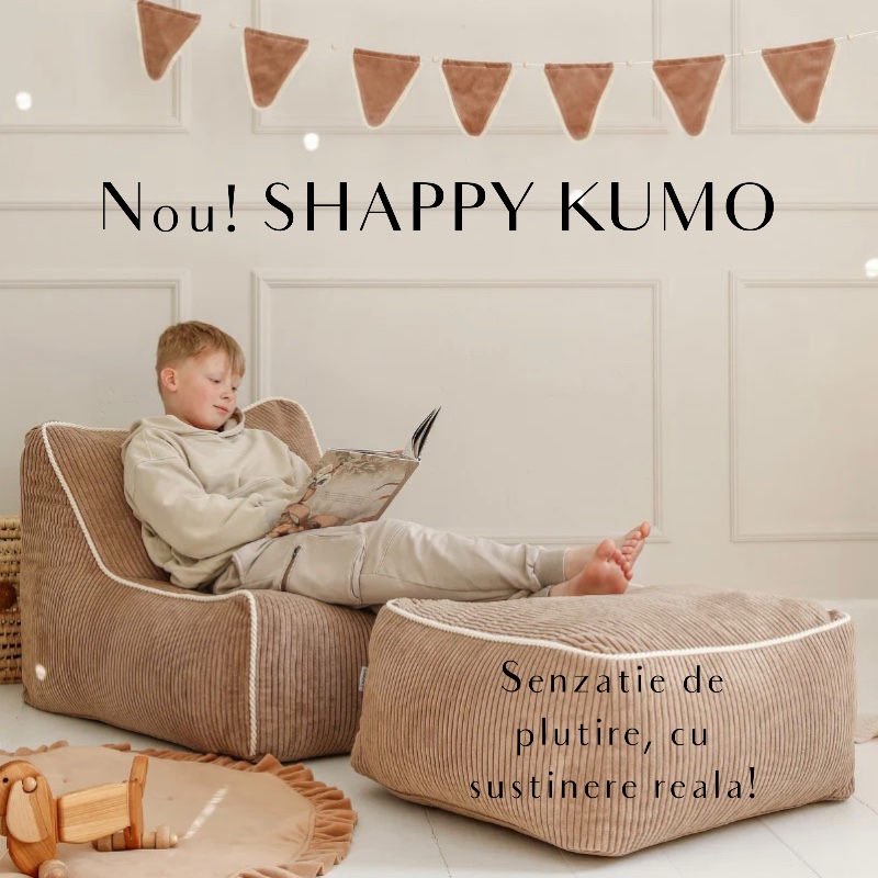 KUMO - stai pe un nor! Pentru copii, adolescenti sau pentru tine! Discount de lansare 12%, valabil pana pe 20 aprilie.