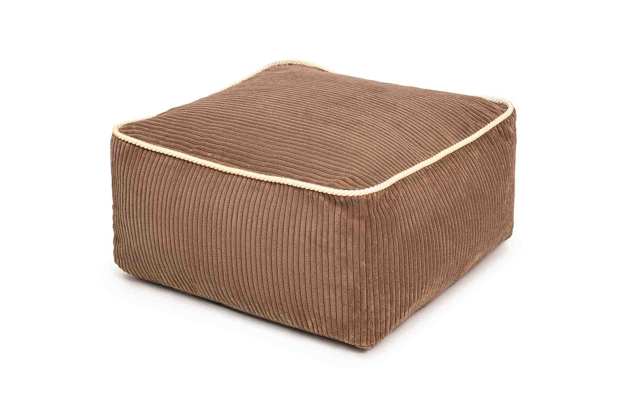 Taburet pentru copii Kumo Ottoman Corduroy