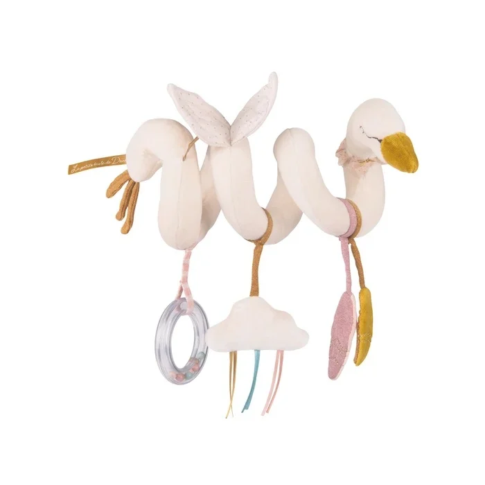 Jucarie senzoriala Moulin Roty – Swan With Activities