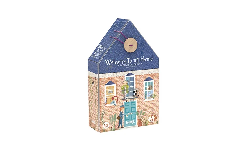 Puzzle reversibil Londji – Welcome To My Home