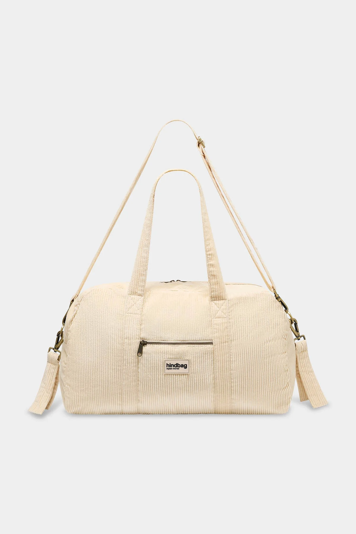 Geanta maternitate impermeabila Basile Hindbag – Velours Beige