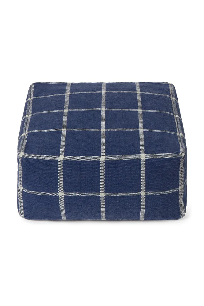 Puf bean bag Geo Block Lorena Canals - Navy Blue
