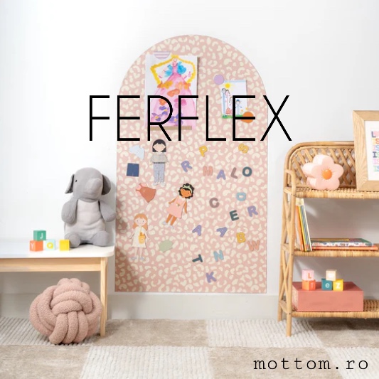 NOU! Table si accesorii magnetice FERFLEX - creativitate fara limite si fara ecrane