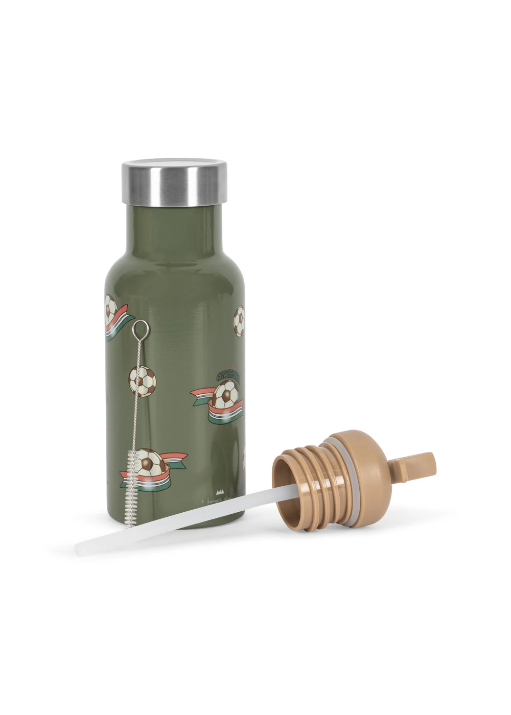 Sticla termoizolanta Konges Slojd – Green/Kick It