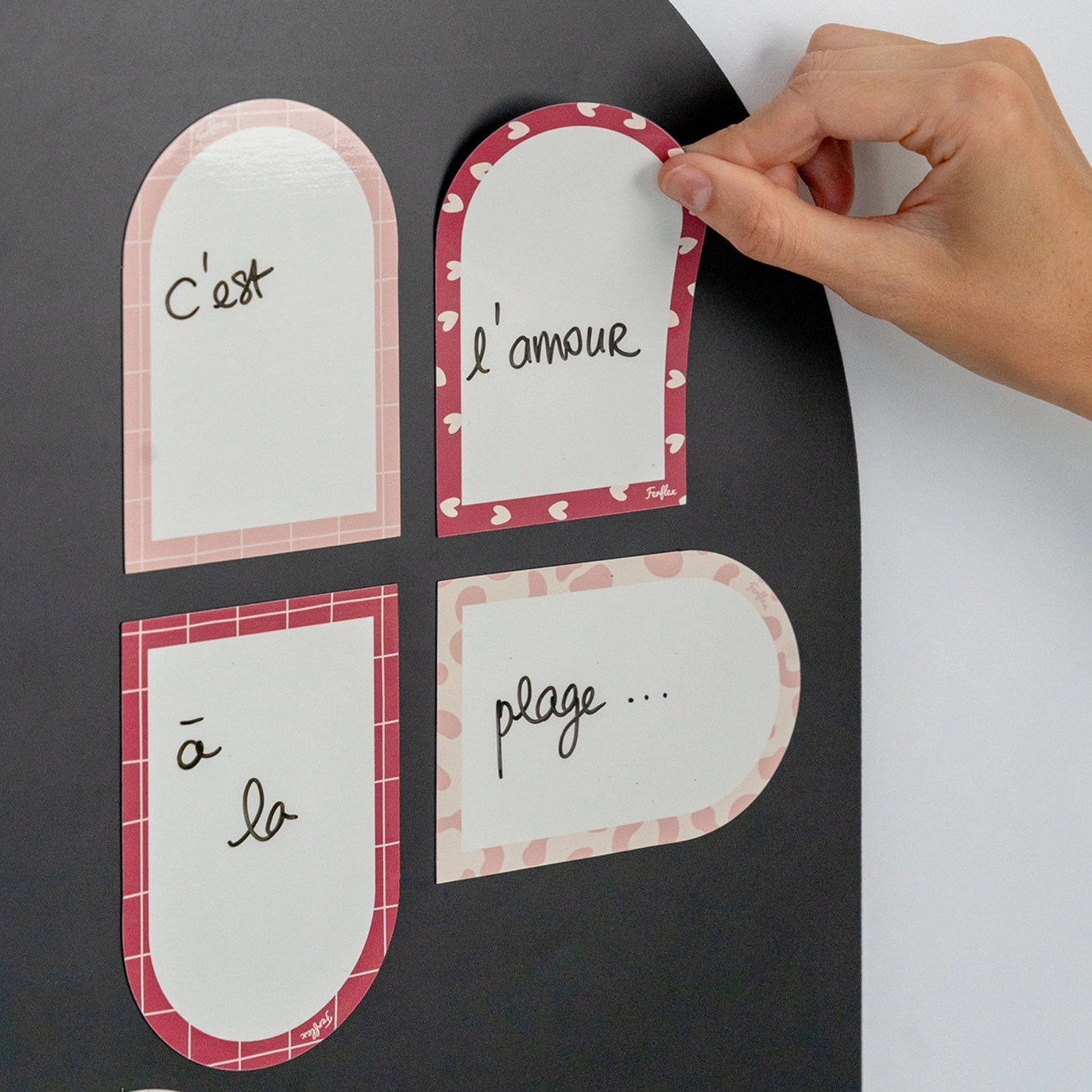 Sticky Notes magnetice pentru tabla magnetica Ferflex - Arche