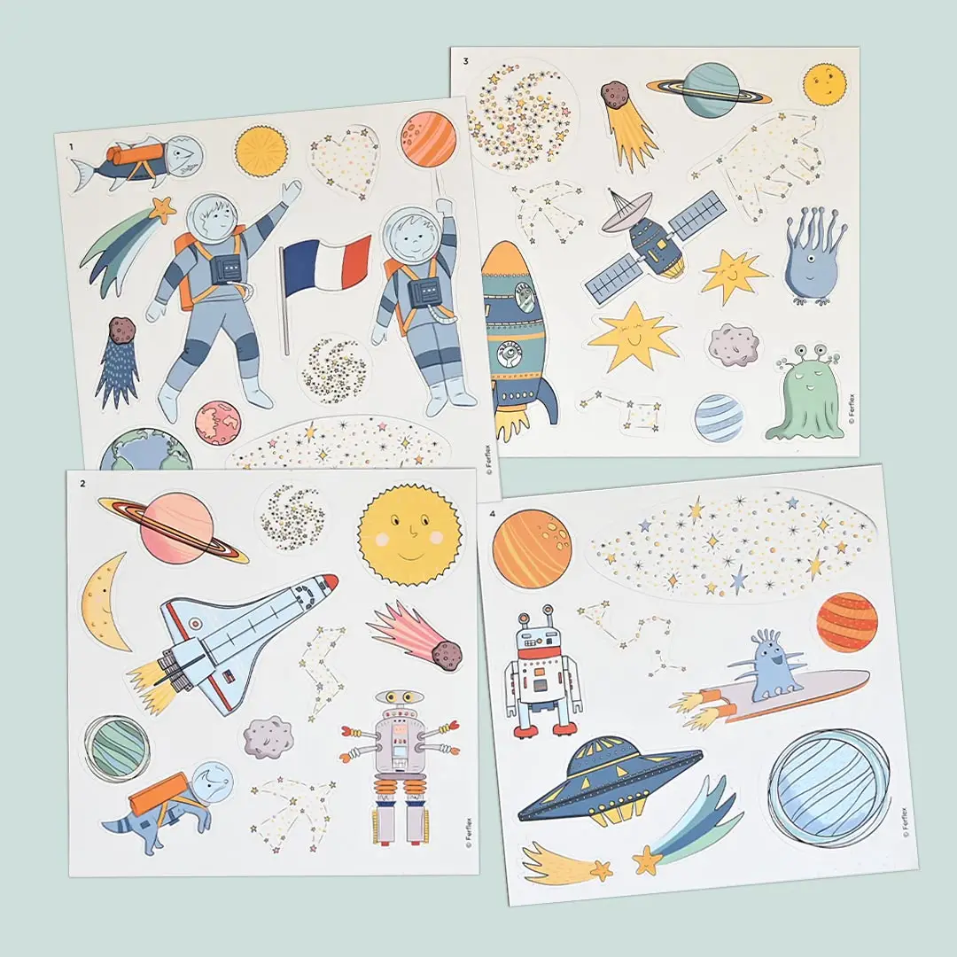 Joc magnetic pentru tabla magnetica Ferflex - In Space