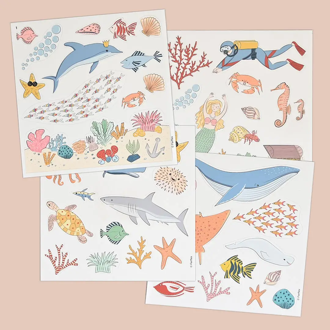 Joc magnetic pentru tabla magnetica Ferflex - Under the Ocean