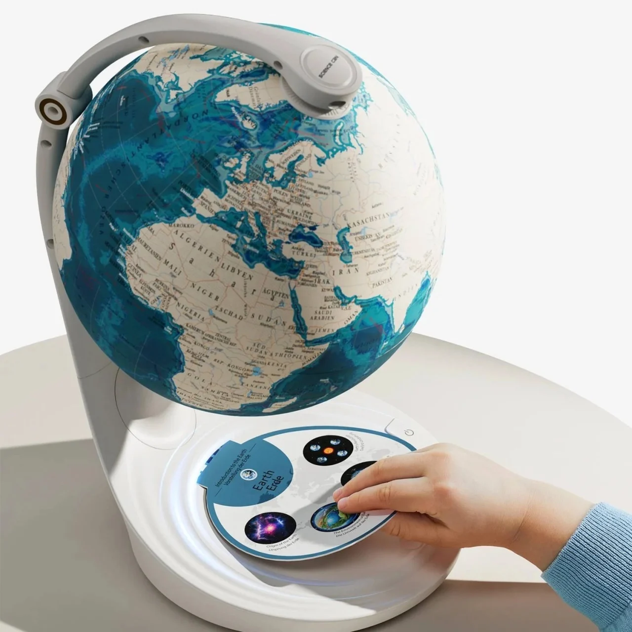 Joc STEM TopBright – Glob pamantesc interactiv