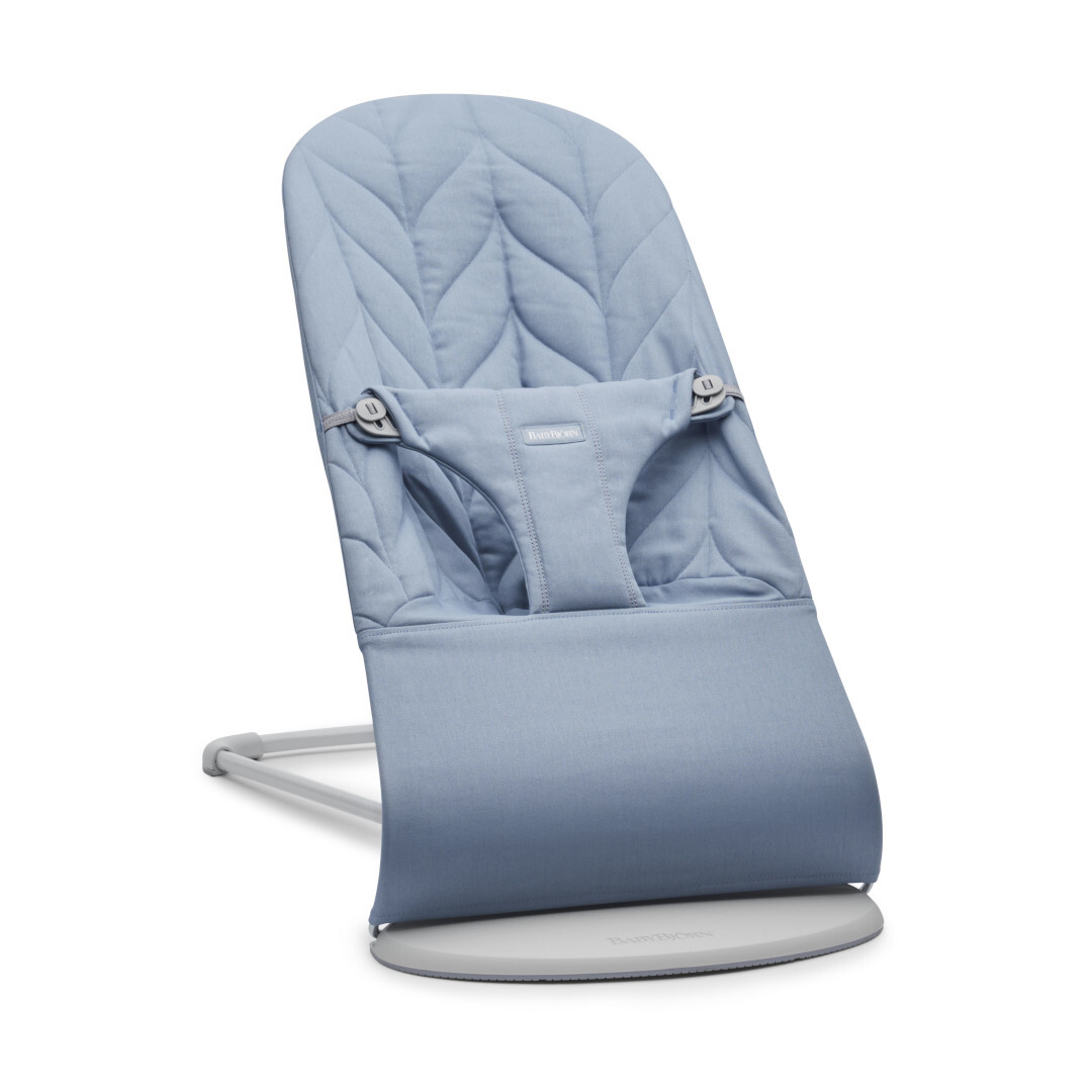 Balansoar ergonomic Petal Quilt pentru bebelusi Bliss BabyBjorn - Blue