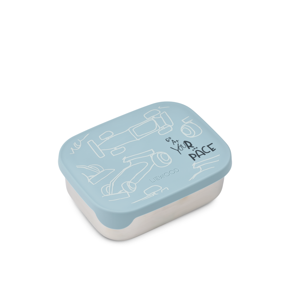 Lunchbox Arthur Liewood – Race Cars/Beach Blue