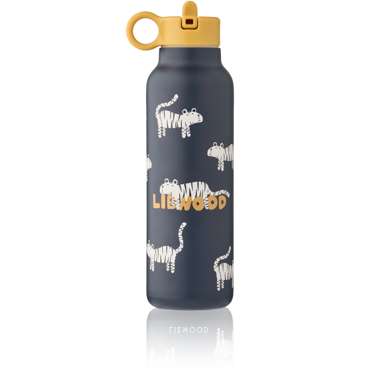 Sticla termoizolanta Falk 500 ml Liewood – Tiger/Classic Navy