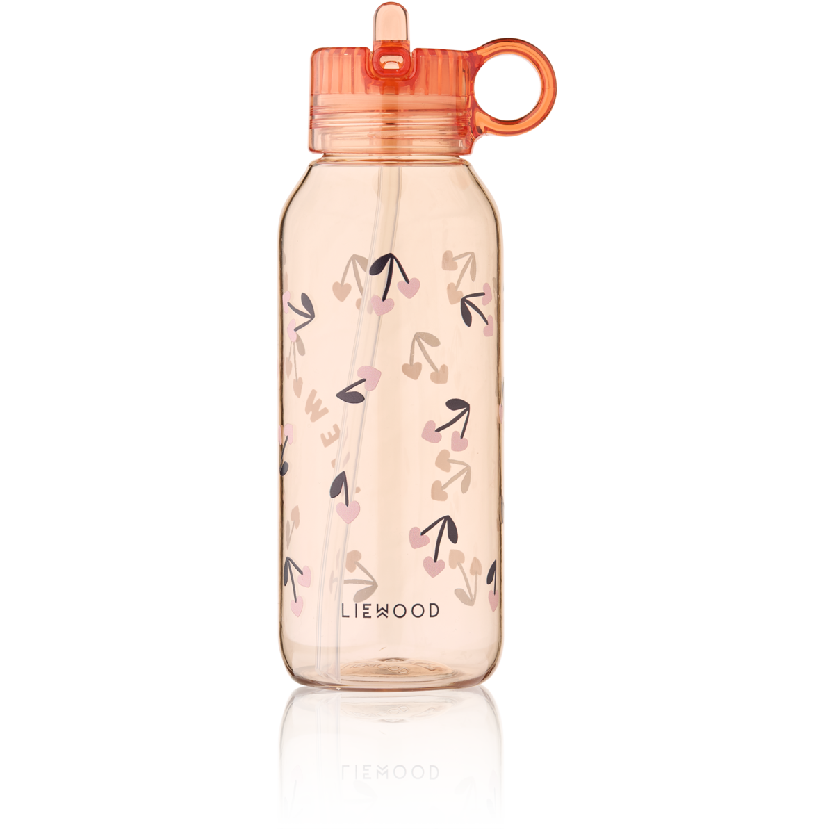 Sticla reutilizabila Yang 500 ml Liewood – Cherry Heart/Rosey