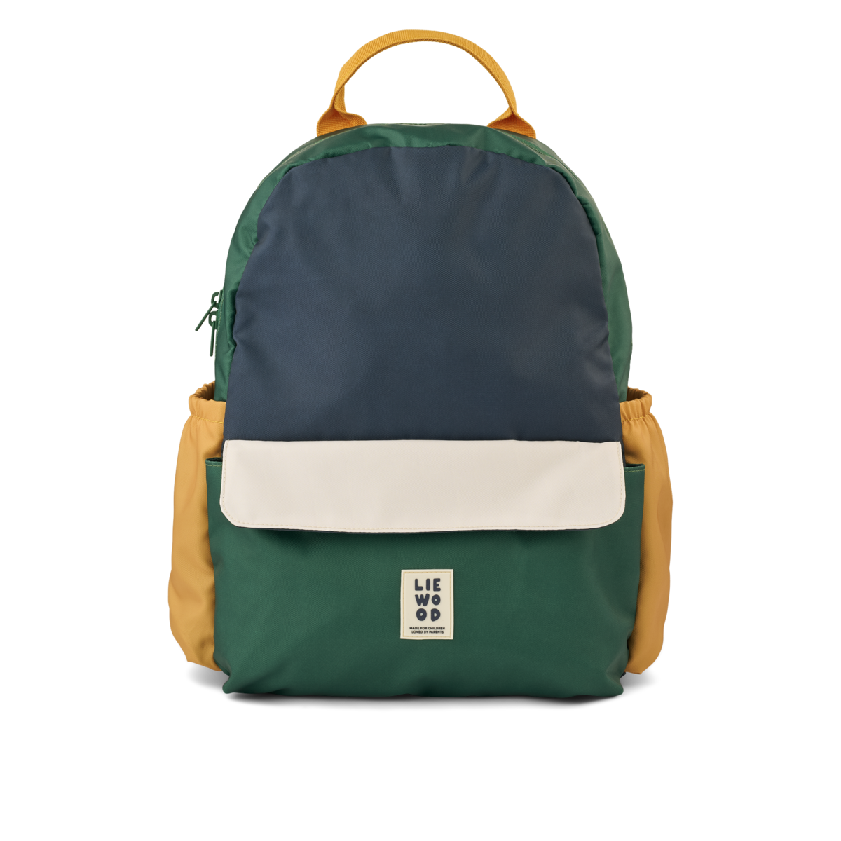 Ghiozdan de scoala Lennon Liewood – Garden Green Multi Mix