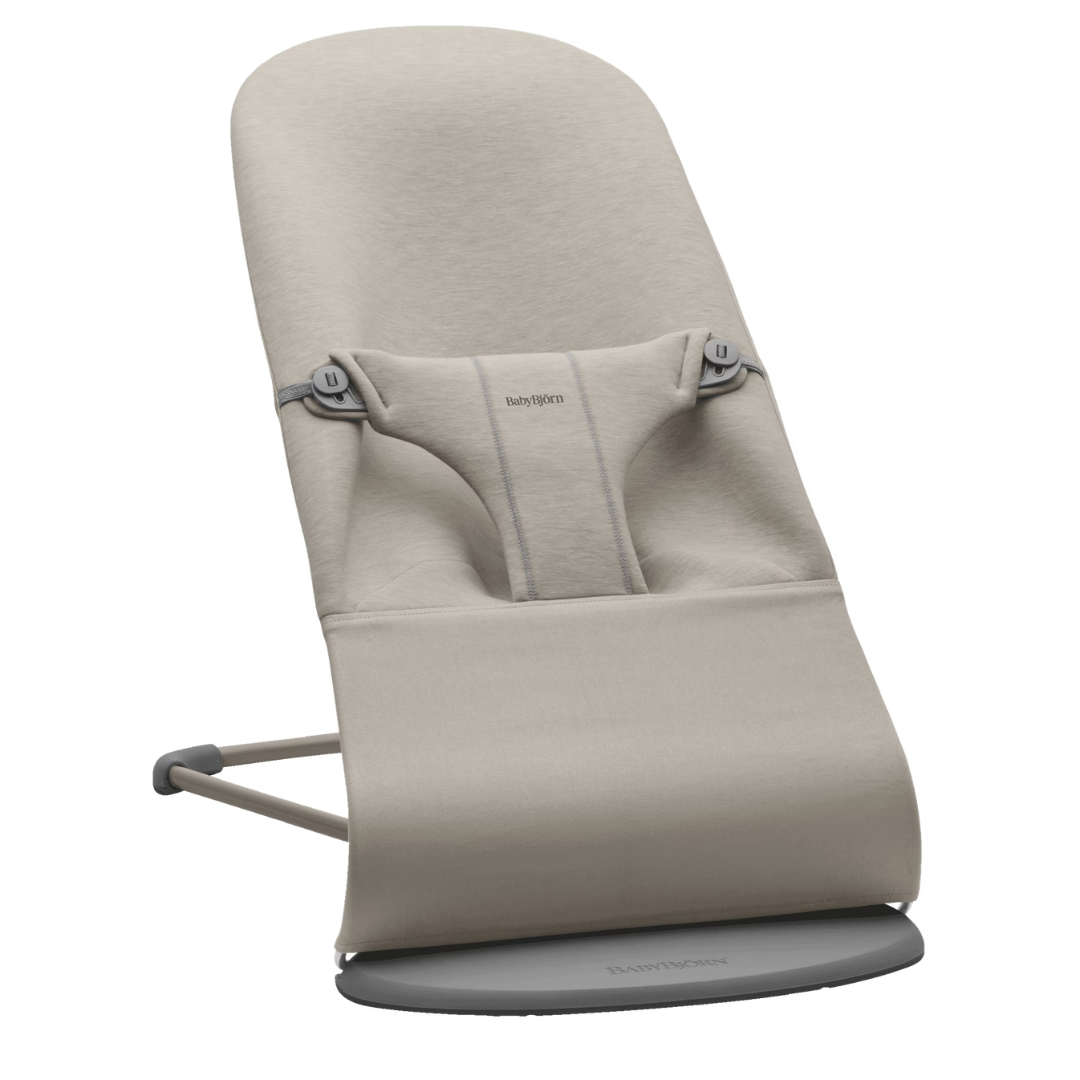 Balansoar ergonomic 3D Jersey pentru bebelusi Bliss BabyBjorn - Sand Grey