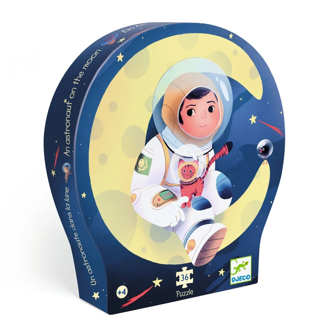 Puzzle Astronaut pe luna Djeco