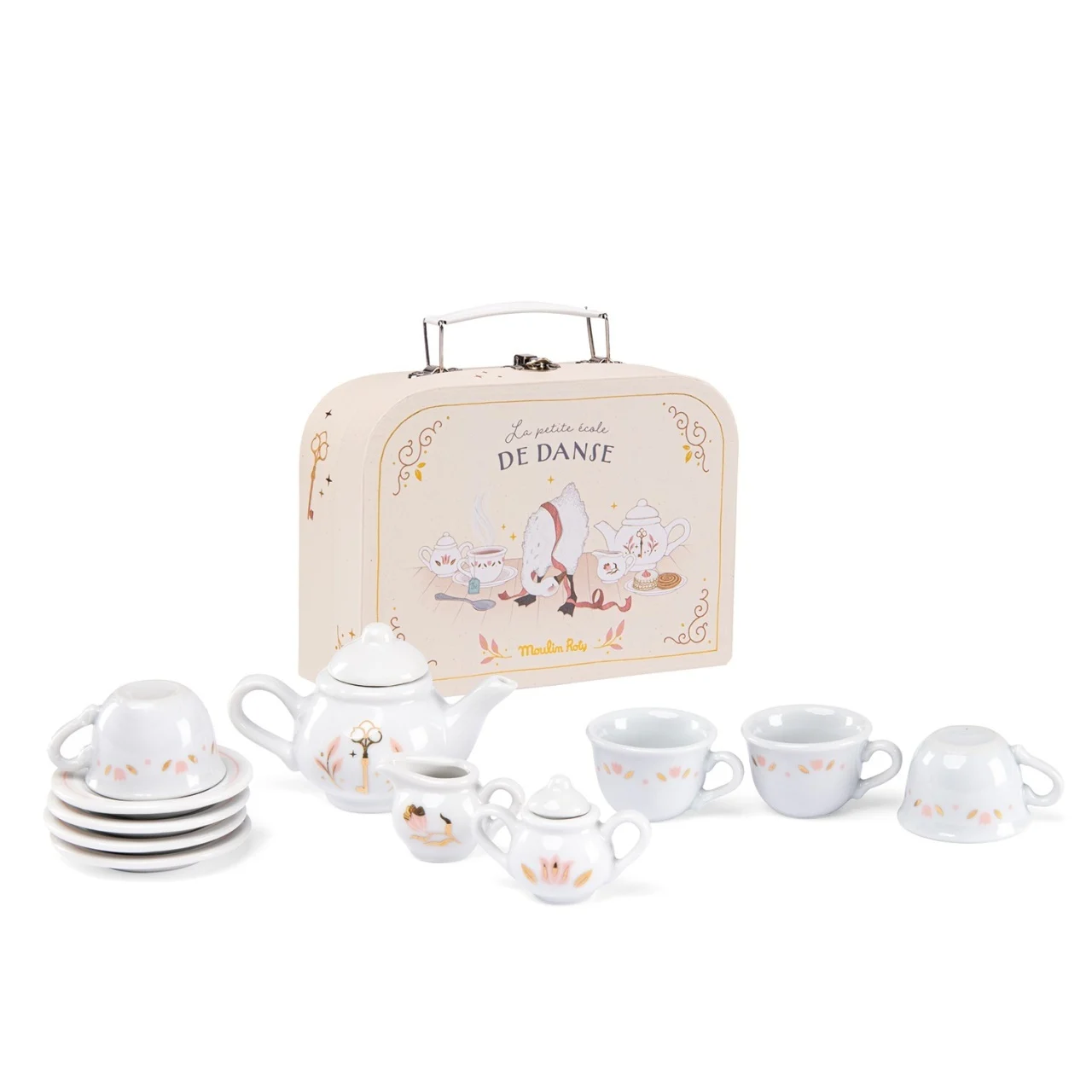Set de ceai La Petite Ecole de Danse Moulin Roty
