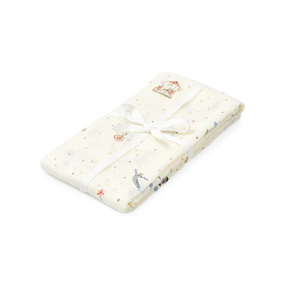 Swaddle din muselina Cam Cam – Carousel