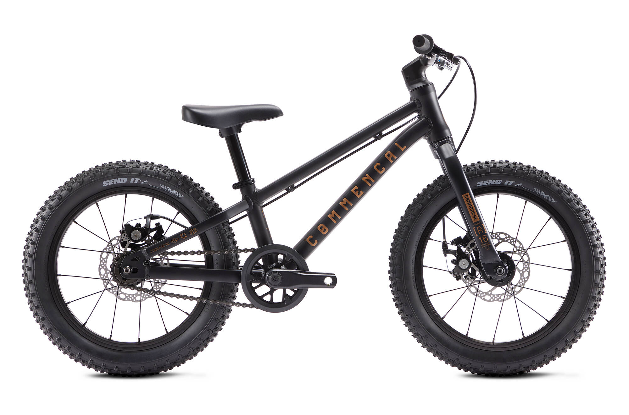 Bicicleta COMMENCAL Ramones 16" - BLACK 2027