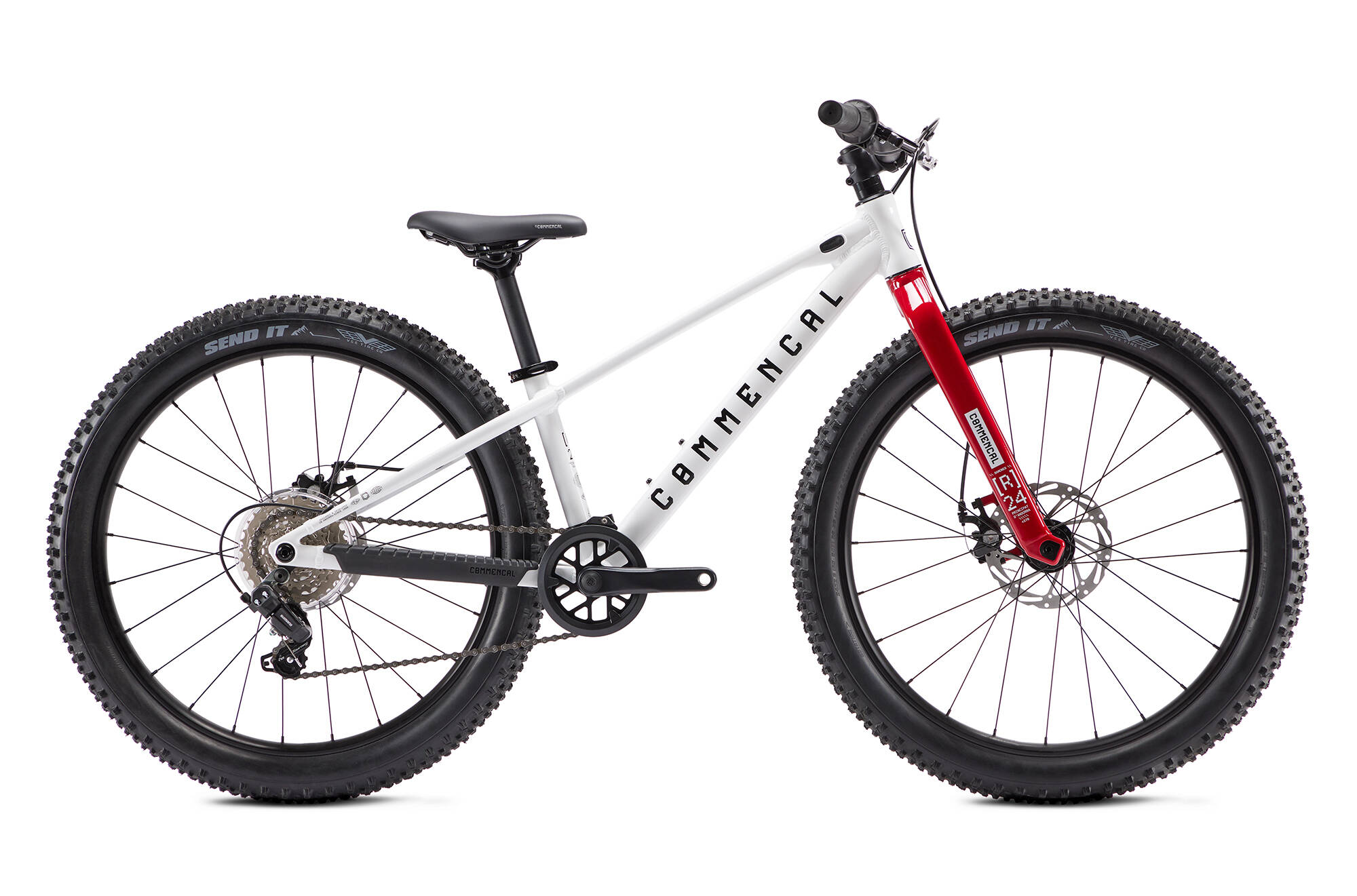 Bicicleta COMMENCAL Ramones 24" trigger shifter - WHITE 2027