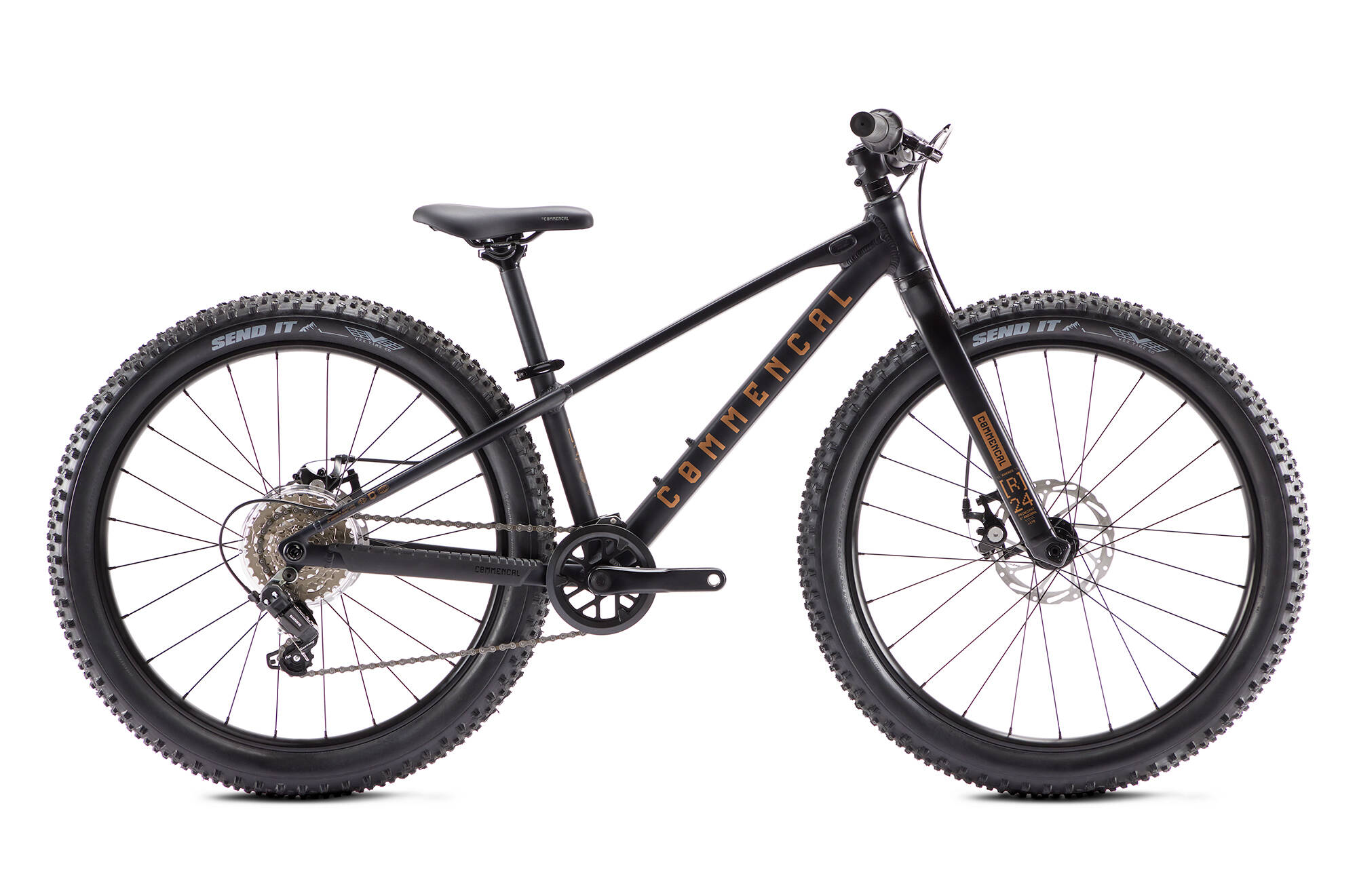 Bicicleta COMMENCAL Ramones 24" trigger shifter - BLACK 2027