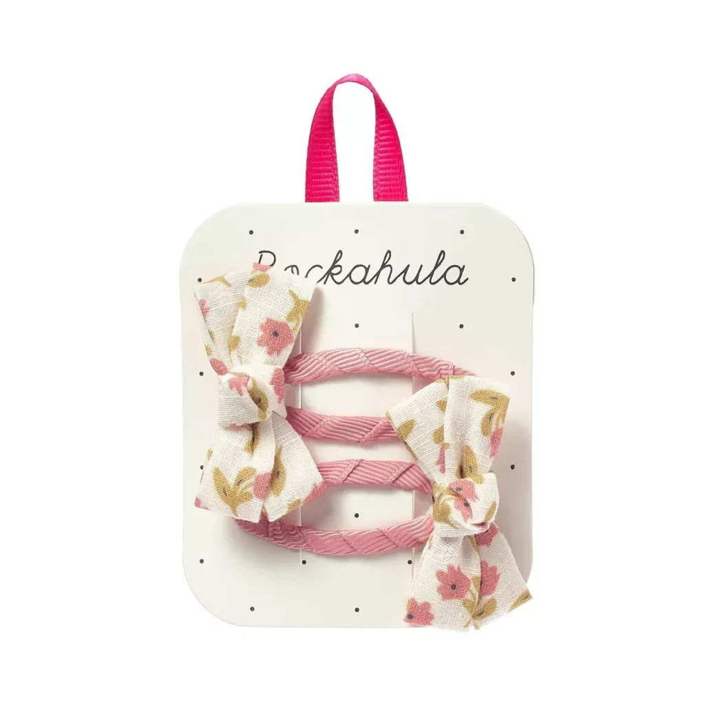 Set 2 clipsuri pentru par Elsie Twisty Bow Rockahula