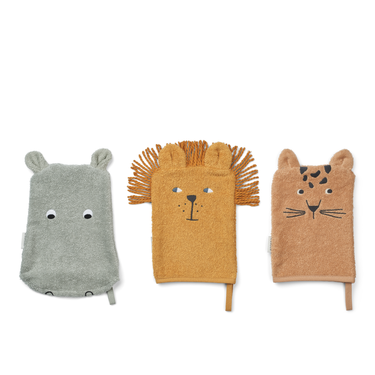 Set 3 manusi de baie Sylvester Liewood - Safari Mix