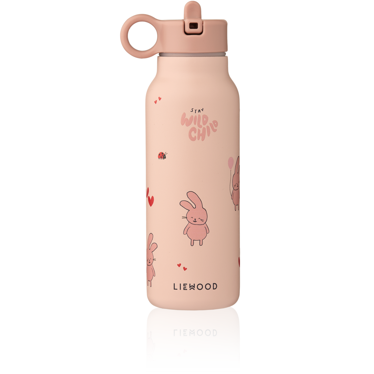 Sticla termoizolanta Falk 350 ml Liewood – Wild Child/Rosey