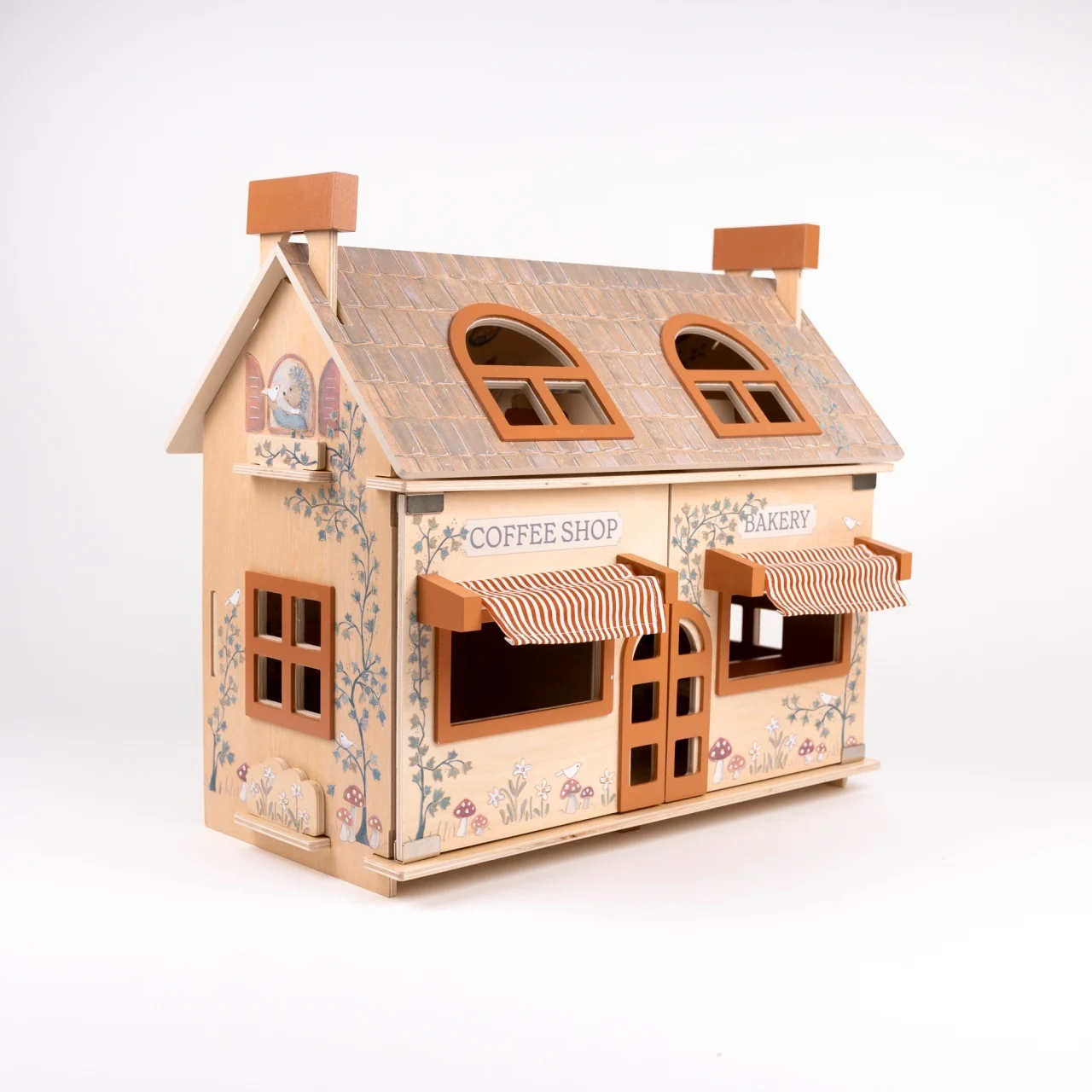 Cafenea si brutarie cu prieteni in miniatura Egmont Toys
