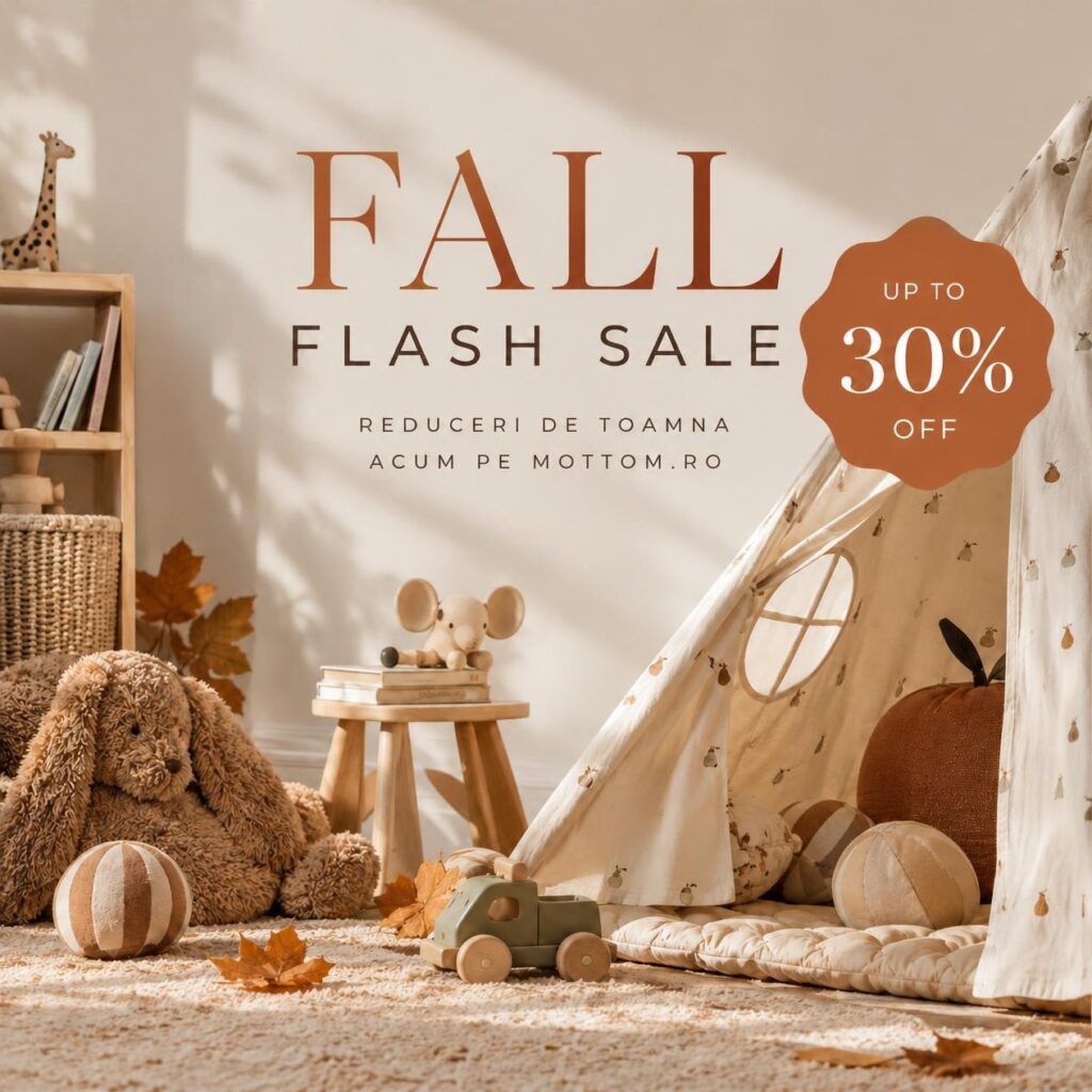Fall Flash Sale 15-18 octombrie