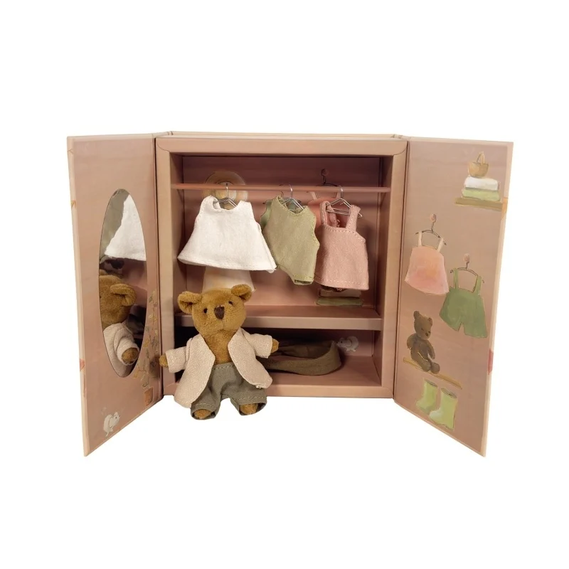 Ursulet cu garderoba Egmont Toys