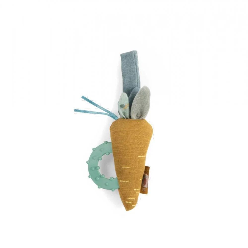 Zornaitoare morcov cu inel de dentitie Moulin Roty